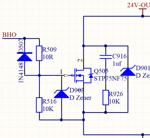 MOS管保護電路實測,分析