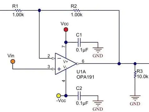 布設(shè)運算放大器PCB