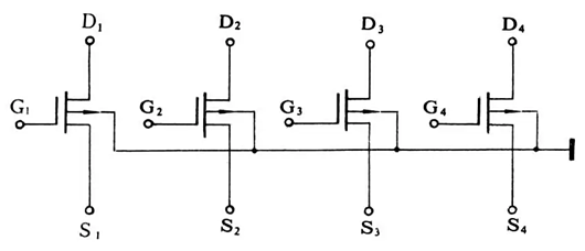 模擬開關電路,原理,MOS管